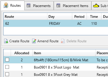 Delivery and route planning software with drag-and-drop scheduling